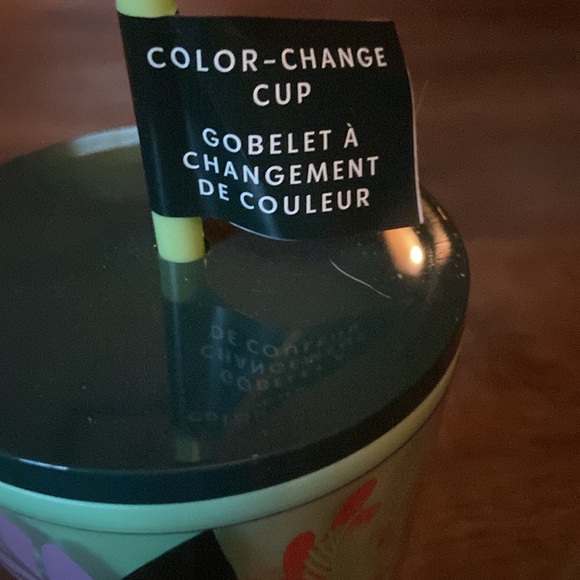 NWT Starbucks, changing color, mint poinsettia 2021 Krishna collection tumbler - Picture 2 of 5